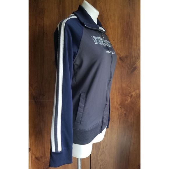 Leinenkugel's Navy and Gray Track Jacket - Picture 2 of 6